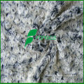 China manufacturer 100% polyester rose swirl plush fur fabric FREE SAMPLE